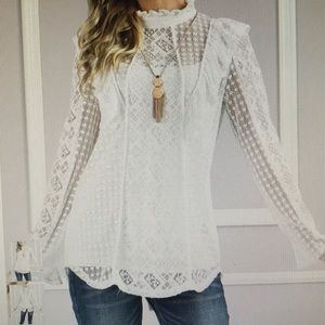 New!! White Lace!
